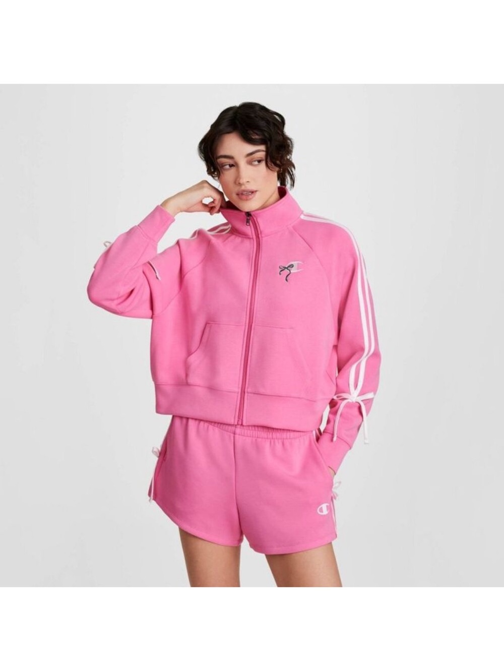 Champion
Champion - Women's In the Stands Full Zip Top - Pink Pink